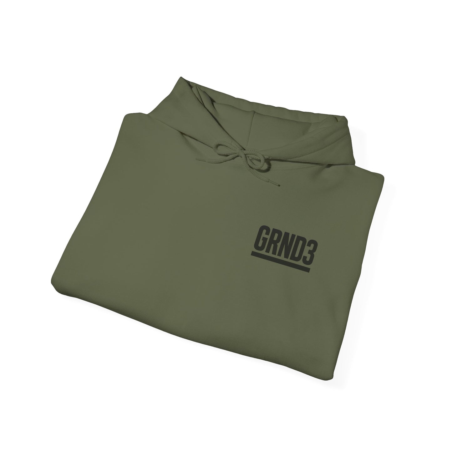 Chic Unisex Hoodie with GRND3 Design | Cozy Fashion, Streetwear Style, Hooded Sweatshirt, Gift for Him or Her, Perfect for Fall