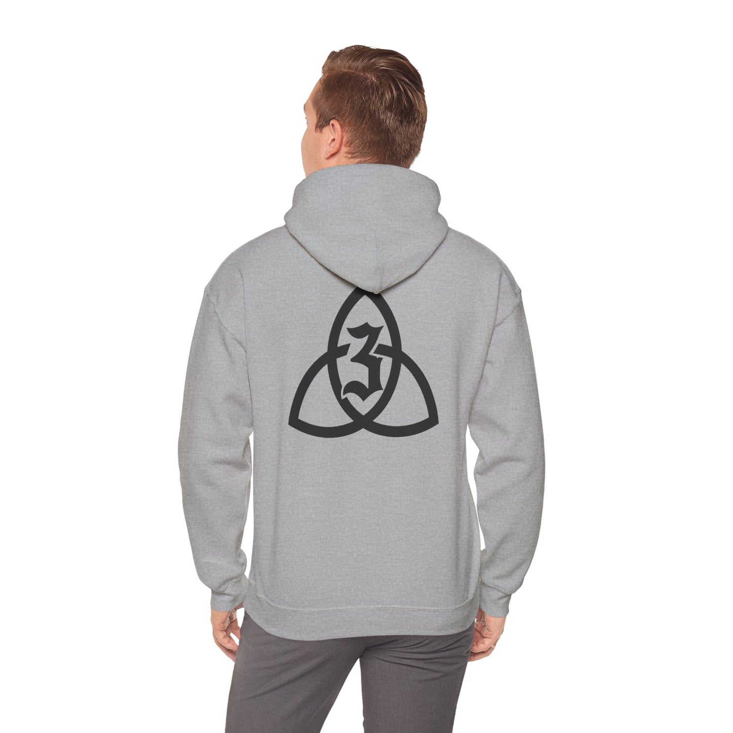 Chic Unisex Hoodie with GRND3 Design | Cozy Fashion, Streetwear Style, Hooded Sweatshirt, Gift for Him or Her, Perfect for Fall