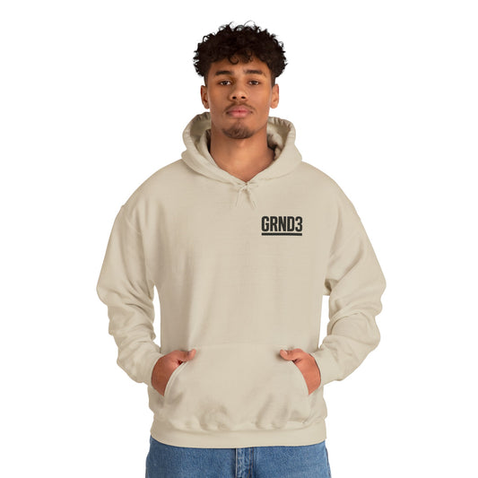Chic Unisex Hoodie with GRND3 Design | Cozy Fashion, Streetwear Style, Hooded Sweatshirt, Gift for Him or Her, Perfect for Fall