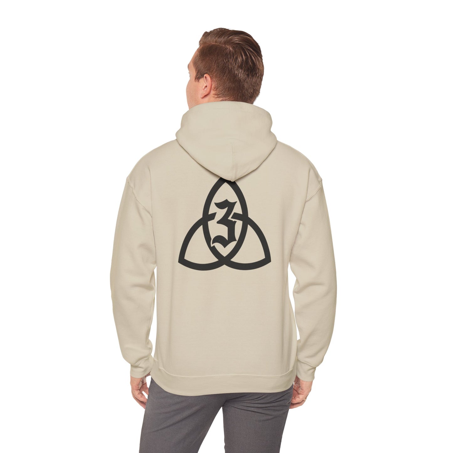 Chic Unisex Hoodie with GRND3 Design | Cozy Fashion, Streetwear Style, Hooded Sweatshirt, Gift for Him or Her, Perfect for Fall