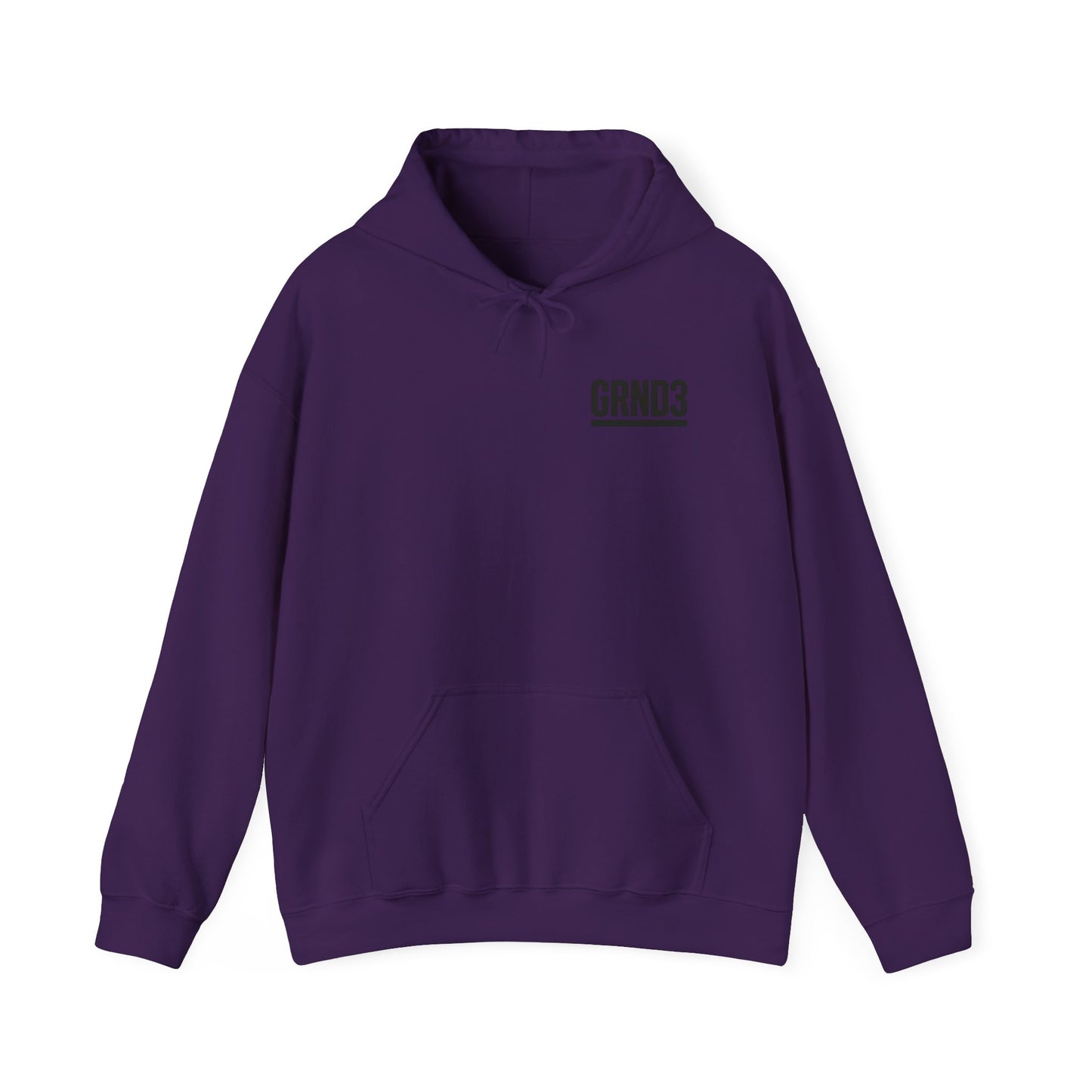 Chic Unisex Hoodie with GRND3 Design | Cozy Fashion, Streetwear Style, Hooded Sweatshirt, Gift for Him or Her, Perfect for Fall